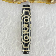 Natural Powerful Tibetan Old Oily Agate 8 Eyes Om Mani Padme Hum Dzi Bead Heavenly Master (Tian Zhu) 六字箴言八眼天珠 15.06g 58.8 by 12.9mm - Huangs Jadeite and Jewelry Pte Ltd