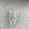 Type A Light Green Jadeite Cicada 22.1 by 13.9 by 6.7mm 2.67g - Huangs Jadeite and Jewelry Pte Ltd