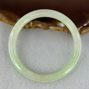 Baby Kids Type A Light Green Jadeite Bangle Internal Diameter 44.0mm 14.76g 60 by 6.0mm (Slight Internal Line) - Huangs Jadeite and Jewelry Pte Ltd