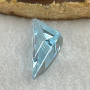 Natural Sky Blue Topaz Trillion Shape 10.32ct 21.3 by 12.4 by 7.9mm - Huangs Jadeite and Jewelry Pte Ltd
