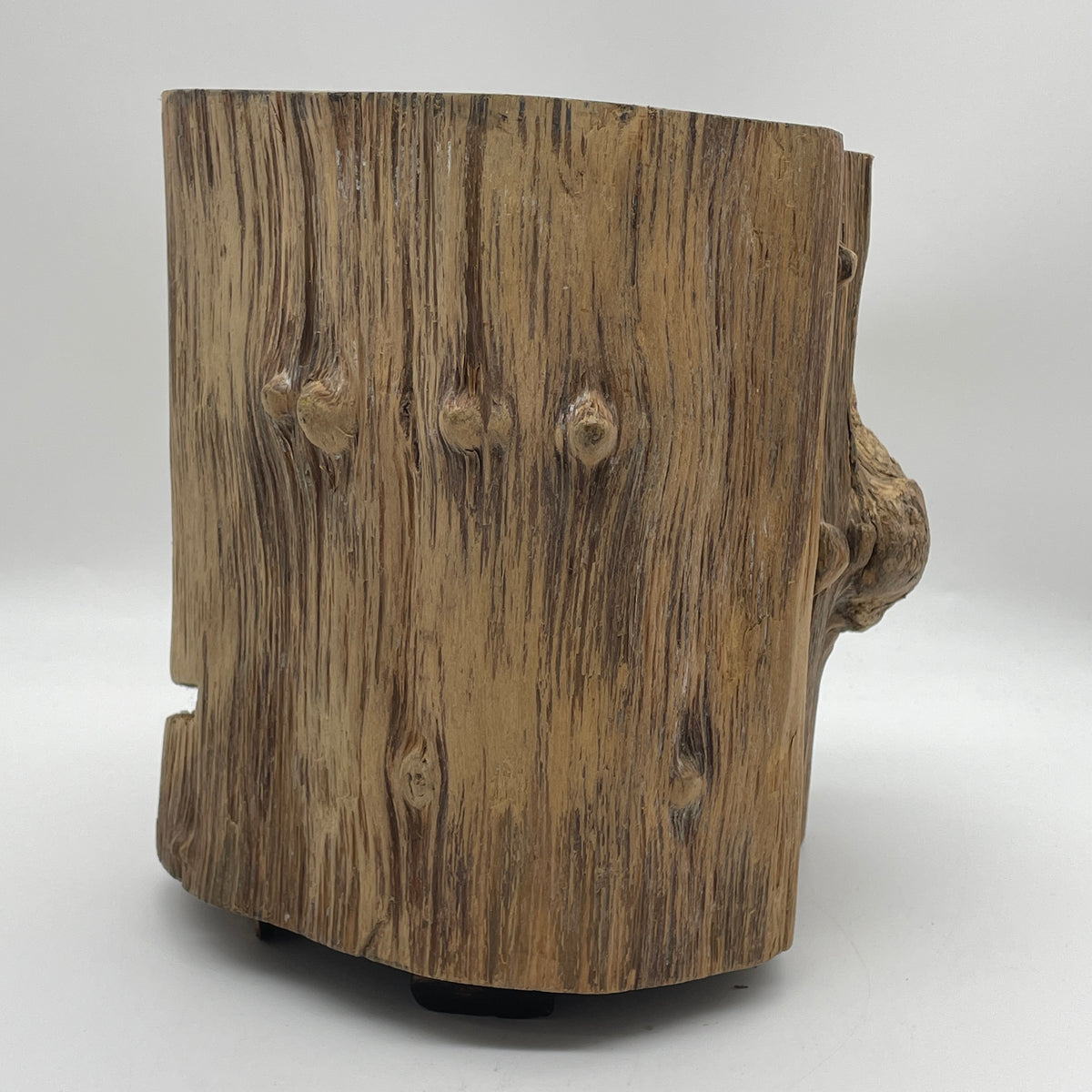 Monumental Sinking Type Dense Hardwood Display Pedestal | (5,807.0g | 220.0x190.0x220.0mm | Foundation, Sovereign Stability, Wealth Anchor & Gallery Display Base)