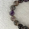 Natural Auralite Crystal Bracelet 极光手链 42.06g 12.2 mm 17 Beads - Huangs Jadeite and Jewelry Pte Ltd