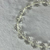 Natural Faceted Clear Quartz Bracelet 切面刻面天然白水晶手链 35.88g 18cm 11.9mm 11 Beads - Huangs Jadeite and Jewelry Pte Ltd
