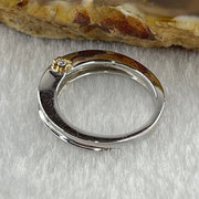 Pre-Love Gold Heart Celestial 18K 750 White Gold with Natural Diamonds Ring 3.40g US4.75 HK10 (Extra 3% for Credit Card included) - Huangs Jadeite and Jewelry Pte Ltd