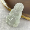 Type A Green Jadeite Guan Yin Pendant 9.35g  42.6 by 26.4 by 5.3m - Huangs Jadeite and Jewelry Pte Ltd