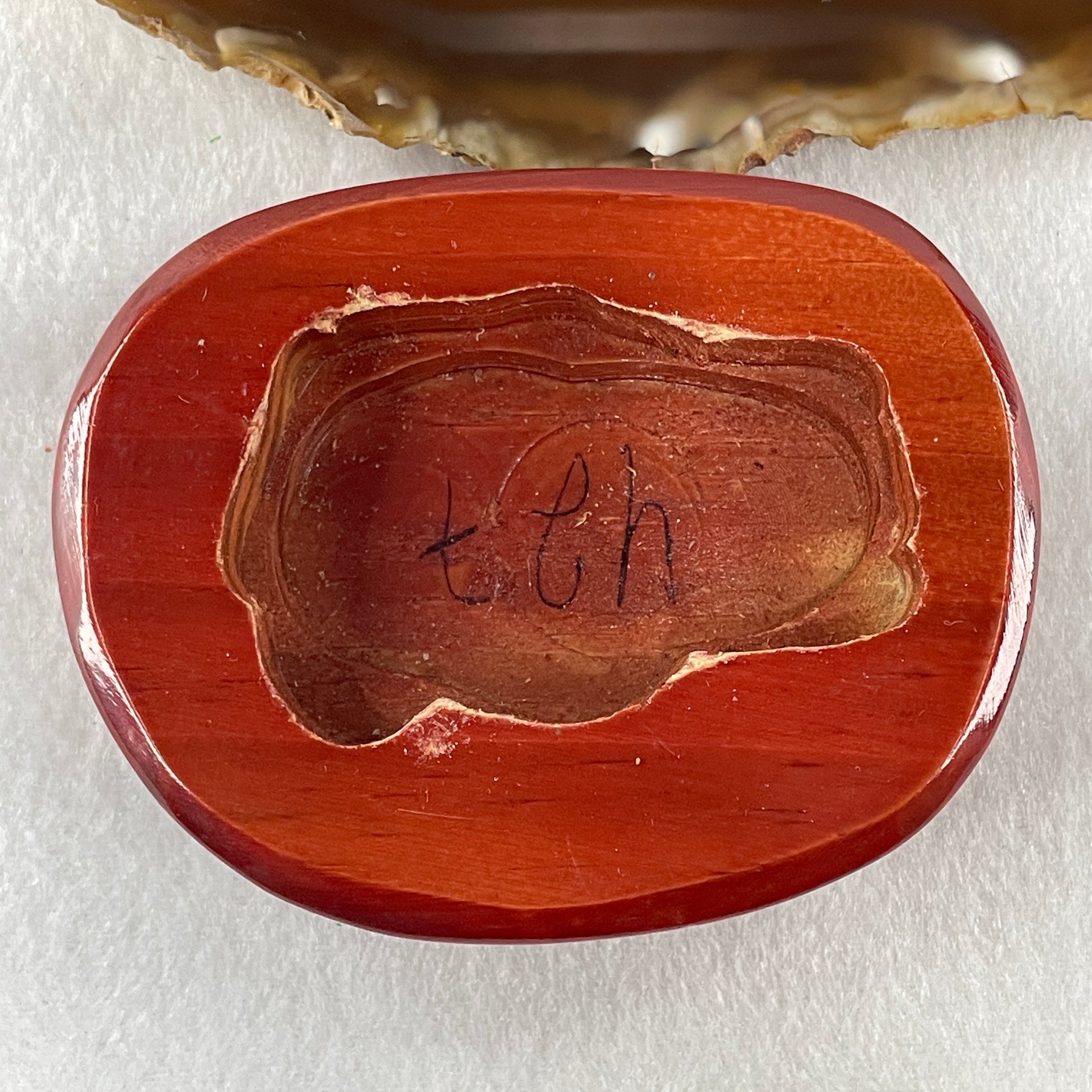 Natural Smoky Quartz Rough Irregular Shape Display in Wooden Stand 609.62g 17.4 by 88.5 by 123.0mm - Huangs Jadeite and Jewelry Pte Ltd