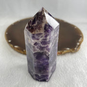 Natural Dreamy Amethyst Fluorite Quartz Tower Display 207.99g 94.6 by 40.5 by 32.8mm - Huangs Jadeite and Jewelry Pte Ltd