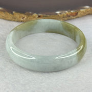 Type A Light Lavender with Brownish Green Patches 57.92g Inner Diameter 57.4mm 13.6 by 13.6 by 5.6mm - Huangs Jadeite and Jewelry Pte Ltd