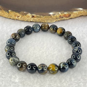 Good Grade Natural Petersite Beads Bracelet 19.05g 16cm 8.7mm 22 Beads - Huangs Jadeite and Jewelry Pte Ltd