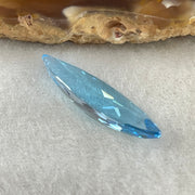 Natural Sky Blue Topaz Marquise Shape 8.95ct 24.4 by 8.8 by 5.7mm - Huangs Jadeite and Jewelry Pte Ltd
