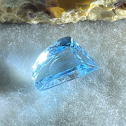Natural Sky Blue Topaz Trillion Shape 4.60ct 13.0 by 8.0 by 5.2mm - Huangs Jadeite and Jewelry Pte Ltd