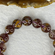 Very Good Grade Natural Auralite 23 Bracelet 天然激光23手链 34.21g 17cm 11.5mm 18 Beads - Huangs Jadeite and Jewelry Pte Ltd