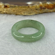 Type A Green Jadeite Ring 3.89g 5.5 by 3.8mm US7.25 HK16 (External Line) - Huangs Jadeite and Jewelry Pte Ltd