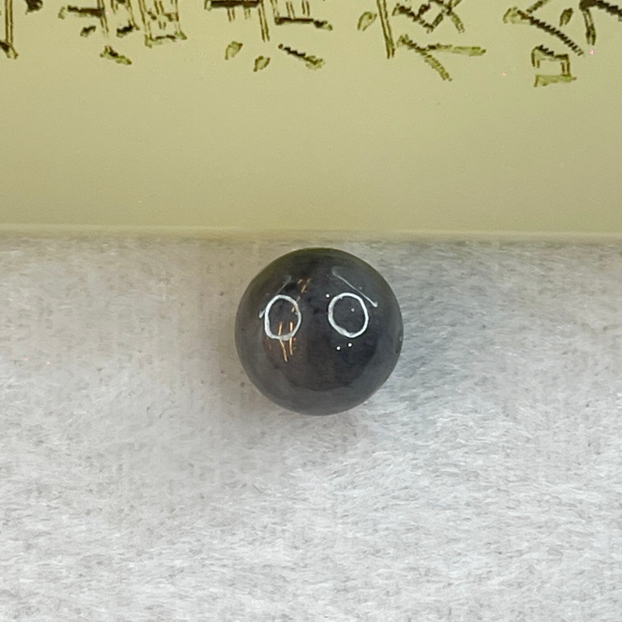 Type A Grey Wuji Jadeite Beads for Bracelet/Necklace/Earring/Ring 1.68g 9.9mm - Huangs Jadeite and Jewelry Pte Ltd