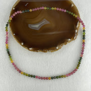 Very Good Natural Tourmaline Crystal Beads Necklace 29.44g 54cm 5.9mm 97Beads - Huangs Jadeite and Jewelry Pte Ltd