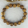 Natural Agarwood Beads Bracelet (Almost no Smell) 沉香木手链11.77g 18cm 12.3mm 17 Beads - Huangs Jadeite and Jewelry Pte Ltd
