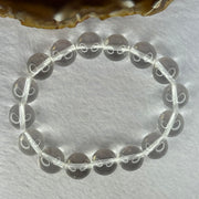 Natural Clear Quartz Beads Bracelet 天然白水晶手链 46.13g 17.5cm 12.9mm 16 Beads - Huangs Jadeite and Jewelry Pte Ltd