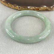 Type A Light Green Jadeite Bangle 61.11g Inner Diameter 58.5mm 10.1 by 10.7mm (Slight Internal Lines) - Huangs Jadeite and Jewelry Pte Ltd