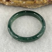 Natural Type A Blueish-Green Jadeite Ring | 3.9 by 2.5mm Flawless Ocean Jade Full-Eternity Band (1.89g | US 9.8 / HK 22 | Perfect) - Huangs Jadeite and Jewelry Pte Ltd