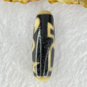 Natural Powerful Tibetan Old Oily Agate Cai Shen with Moon Sun Star Dzi Bead Heavenly Master (Tian Zhu) 财神天珠 8.66g 38.2 by 12.2mm - Huangs Jadeite and Jewelry Pte Ltd