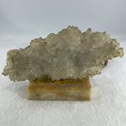 Natural Clear Quartz Crystal Cluster Display 431.1g 151.0 by 54.8 by 86.5mm - Huangs Jadeite and Jewelry Pte Ltd