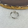 Yellow Moissanite in 925 Sliver Ring (Adjustable Size) S925银黄莫桑石戒指 2.50g 6.1 by 2.0mm - Huangs Jadeite and Jewelry Pte Ltd