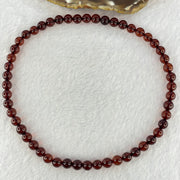 Natural Mixed Color Amber Beads Elastic Necklaces 6.71g 58cm 4.9mm 117 Beads - Huangs Jadeite and Jewelry Pte Ltd