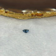 Natural Faceted Blue Sapphire 0.95ct 6.5 by 4.9 by 3.7mm - Huangs Jadeite and Jewelry Pte Ltd
