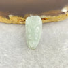 Type A Green Pea Pod Jadeite 3.27g 12.4 by 24.6 by 5.9mm - Huangs Jadeite and Jewelry Pte Ltd