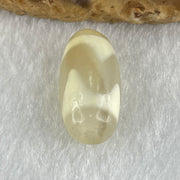 Natural Powerful Tibetan Old Oily Agate Tiger Tooth Daluo Dzi Bead Heavenly Master (Tian Zhu) 虎呀天诛 2.99g 20.1 by 10.1mm - Huangs Jadeite and Jewelry Pte Ltd