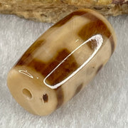 Natural Powerful Tibetan Old Oily Agate Patina Guiren Tairen Human Dzi Bead Totem Amulet Heavenly Master (Tian Zhu) 贵人天诛 4.85g 19.9 by 11.8mm - Huangs Jadeite and Jewelry Pte Ltd