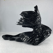 Black Stone Eagle with Pond Display 1,392.2g 270.0 by 165.0 by 190.0mm - Huangs Jadeite and Jewelry Pte Ltd