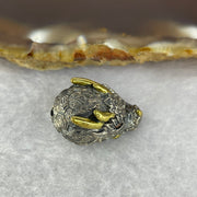 925 Sliver Dragon with Nan Hong Red Agate Eyes Bracelet Charm 5.06g 18.7 by 12.7 by 11.9 mm - Huangs Jadeite and Jewelry Pte Ltd