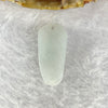 Type A Green Pea Pod Jadeite 3.40g 12.1 by 25.9 by 5.8mm - Huangs Jadeite and Jewelry Pte Ltd