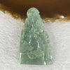 Type A Blueish Green Jadeite Shan Shui Display 62.0g 69.5 by 41.4 by 12.6mm - Huangs Jadeite and Jewelry Pte Ltd