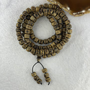 Natural Wild Vietnam Lu Qi Nan Agarwood Beads Necklace 29.10g 80cm 9.0mm 106 + 6 Beads - Huangs Jadeite and Jewelry Pte Ltd