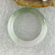 Type A Natural Green with White Jadeite Ring 3.87g 5.8 by 3.6mm US 8 HK 17.6 ( Close to Perfect ) - Huangs Jadeite and Jewelry Pte Ltd