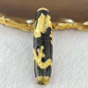 Natural Powerful Tibetan Old Oily Agate Dragon Dzi Bead Heavenly Master (Tian Zhu) 龙天珠 17.78g 59.5 by 14.2mm - Huangs Jadeite and Jewelry Pte Ltd