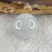 Natural Type A Light Lavender Jadeite Bead 5.11g 14.4mm - Huangs Jadeite and Jewelry Pte Ltd
