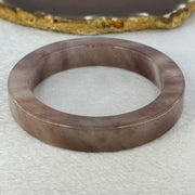 Transparent Purple Quartzite Jade Bangle 天山玉手镯 Internal Diameter 63.9mm 81.99g 13.6 by 11.0mm - Huangs Jadeite and Jewelry Pte Ltd