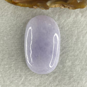 Natural Type A Lavender Jadeite Oval Shape Cabochon Stone for Setting 12.12g 34.3 by 21.0 by 7.7mm - Huangs Jadeite and Jewelry Pte Ltd