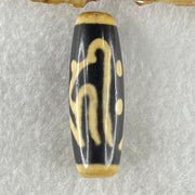 Natural Powerful Tibetan Old Oily Agate Ancient Thousand Hand Guan Yin Dzi Bead Heavenly Master (Tian Zhu) 千手观音天珠 10.20g 38.6 by 13.0mm - Huangs Jadeite and Jewelry Pte Ltd