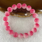 Dyed Agate Faceted Beads Bracelet 26.26g 15cm 10.6mm 19Beads - Huangs Jadeite and Jewelry Pte Ltd