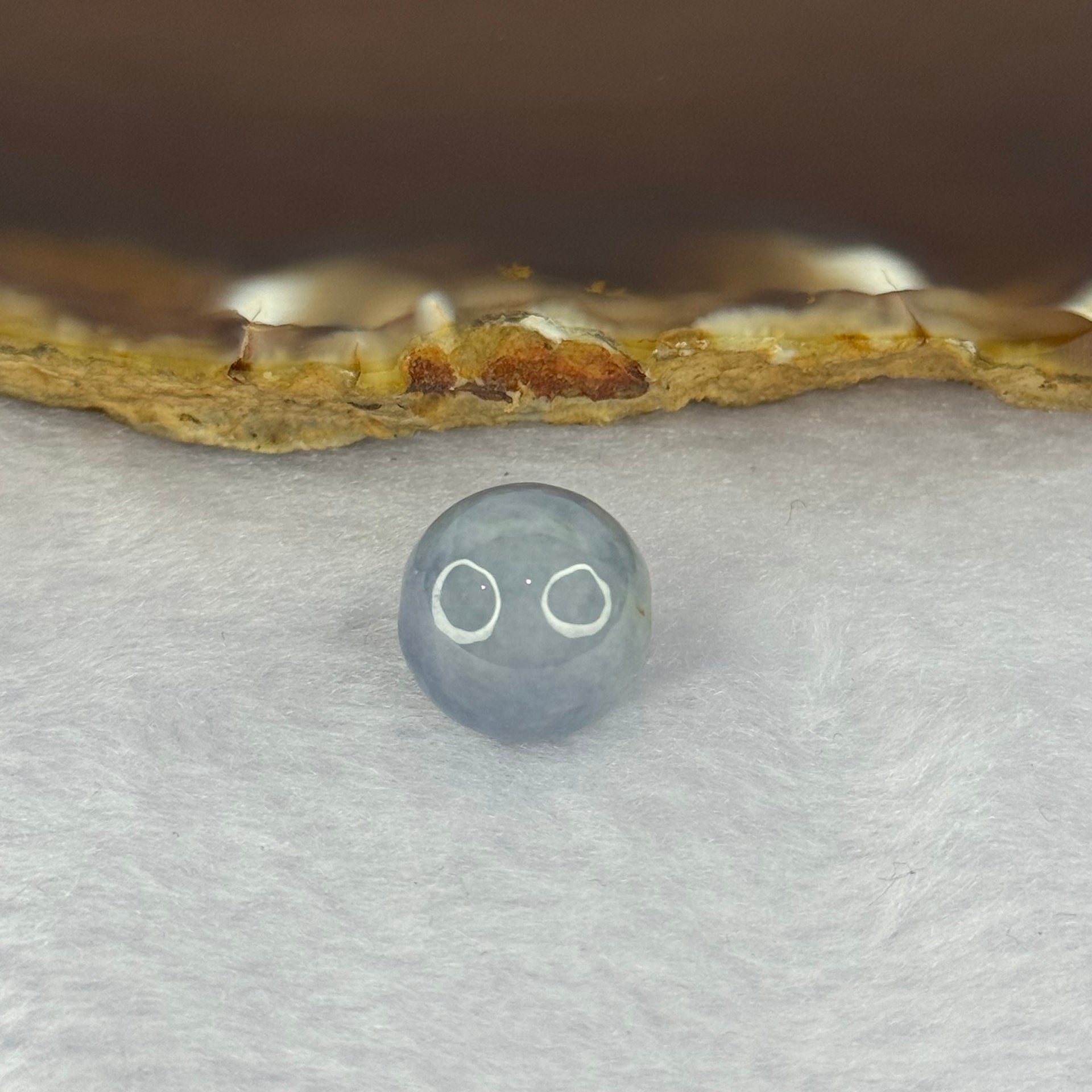 Type A Intense Lavender Jadeite Bead for Bracelet/Necklace/Earrings/Rings 4.03g 13.2mm - Huangs Jadeite and Jewelry Pte Ltd
