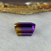Natural Faceted Ametrine Parallelogram Shape 16.34ct 16.1 by 12.8 by 10.1mm - Huangs Jadeite and Jewelry Pte Ltd