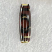 Natural Powerful Tibetan Old Oily Agate Sky Door Serenity 1 Eye Dzi Bead Heavenly Master (Tian Zhu) 一眼天诛 8.45g 37.6 by 12.0mm - Huangs Jadeite and Jewelry Pte Ltd