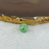 Type A Green Jadeite Bead for Bracelet/Necklace/Earrings/Ring 
2.39g 11.2mm - Huangs Jadeite and Jewelry Pte Ltd