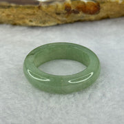 Type A Green Jadeite Ring 3.89g 5.5 by 3.8mm US7.25 HK16 (External Line) - Huangs Jadeite and Jewelry Pte Ltd