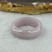 Type A Lavender Jadeite Ring 5.63g 8.4 by 3.6mm US9.5 HK21 - Huangs Jadeite and Jewelry Pte Ltd