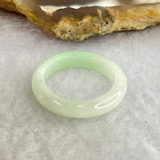 Type A Light Green Jadeite Ring 2.54g 4.6 by 3.4mm US7.25 HK16 (Internal Line) - Huangs Jadeite and Jewelry Pte Ltd